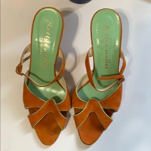 Bettye Muller Suede sandals